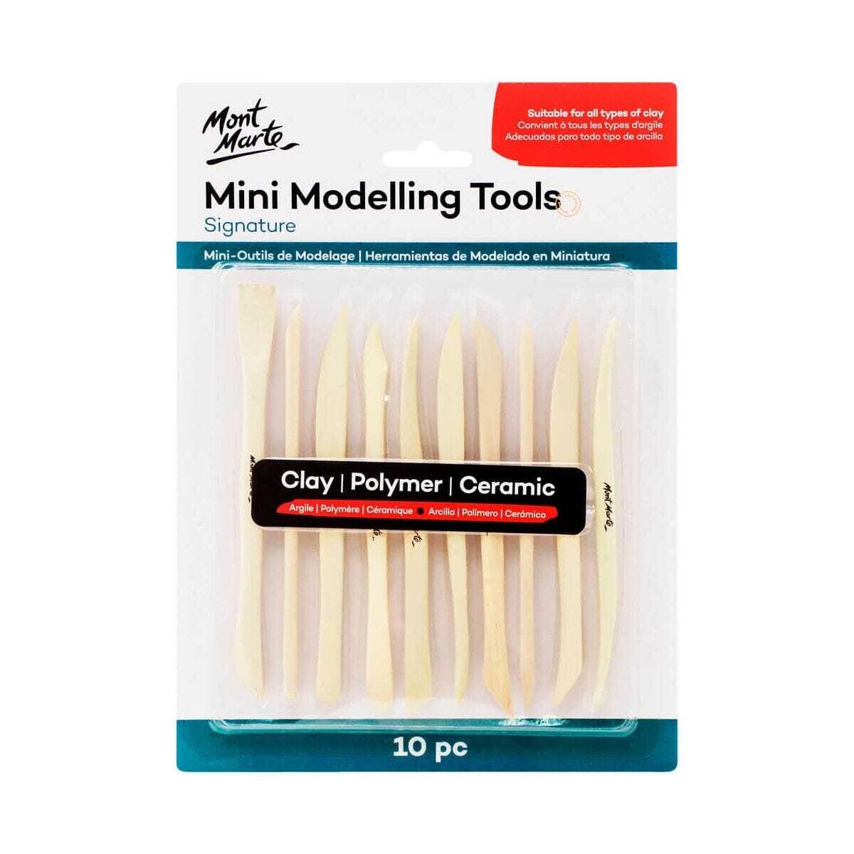 MONT MARTE Mini Modelling Tools Boxwood